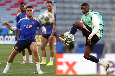 PSG vs. Inter de Lautaro Martínez, por la final de la Champions League: hora, TV y formaciones