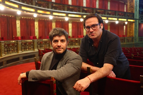 Sebastián Suñé y Marco Antonio Caponi se lucen en esta puesta dirigida por Pablo Maritano. 