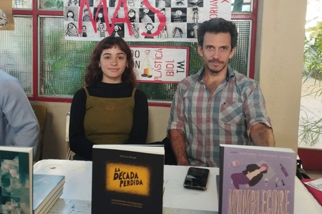 Dolores Porta y Alvaro Bretal, de la editorial Taipei. (Fuente: Archivo)