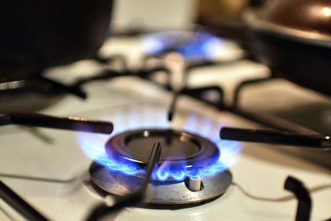 Aumento del gas para cubrir zona fría