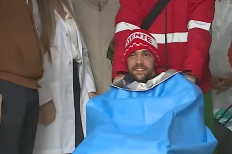 Pablo Grillo se retiró del hospital y será trasladado a un centro de rehabilitación