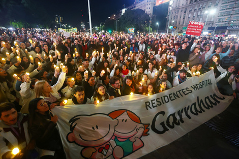 Sus hijos tuvieron una cirugía histórica en el Garrahan y hoy se planta contra el ajuste de Milei