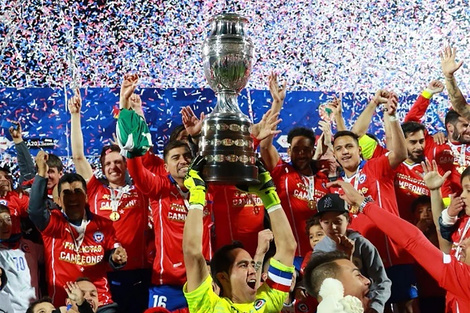 Hace 10 años, Chile se coronaba en la Copa América que organizó (Fuente: Redes sociales)