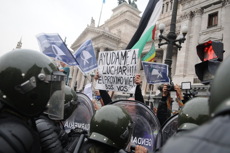 Se espera un nuevo operativo represivo como cada miércoles. (Fuente: Guadalupe Lombardo)