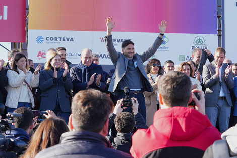 Pullaro saluda pero no festeja. No hubo anuncios nacionales. (Fuente: Prensa Gobernación Santa Fe)