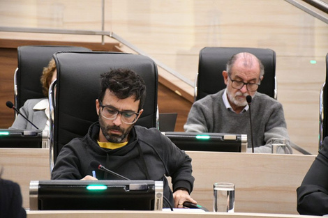 Lucas Raspall, autor de la iniciativa. (Fuente: Gentileza)