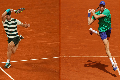 Alcaraz-Sinner, la final centennial de Roland Garros