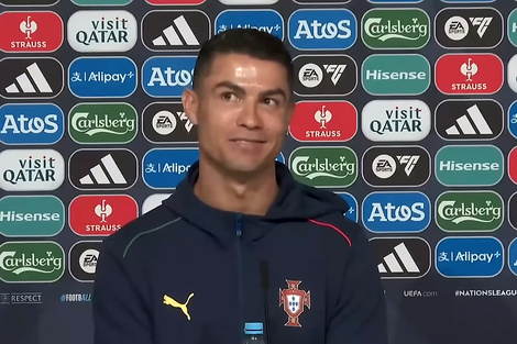 Cristiano Ronaldo itió os desde la Argentina para jugar el Mundial de Clubes