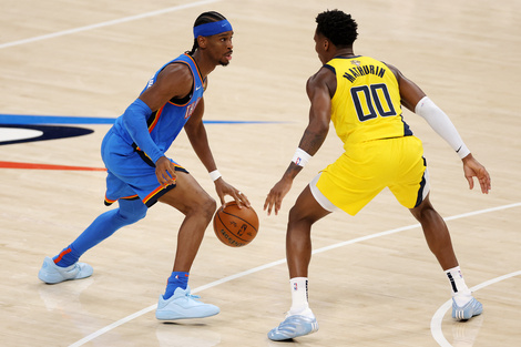 NBA:  Oklahoma se recuperó e igualó la serie ante Indiana