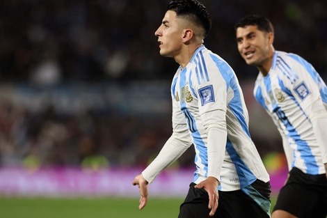 Thiago Almada frotó la lámpara para que Argentina le empate a Colombia