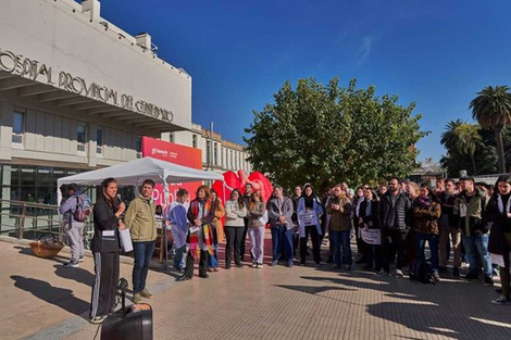 La asamblea alertó sobre el "colapso" de la salud pública. (Fuente: Imagen web)