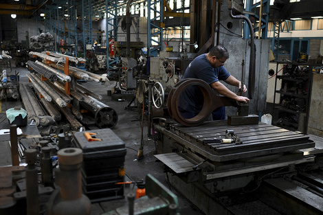 La UCI de la metalmecánica se ubicó en el 49,3 por ciento. (Fuente: Gentileza)