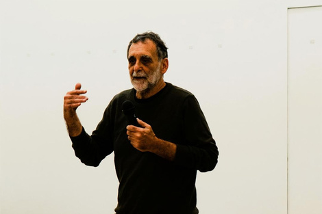 Daniel García, pintor. (Fuente: Gentileza)