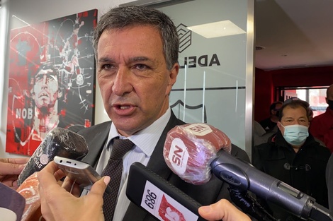 El presidente de Newell´s Ignacio Astore. (Fuente: Imagen web)