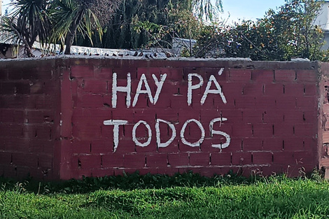 Hagan fila, por @carollsanc (Fuente: Archivo)