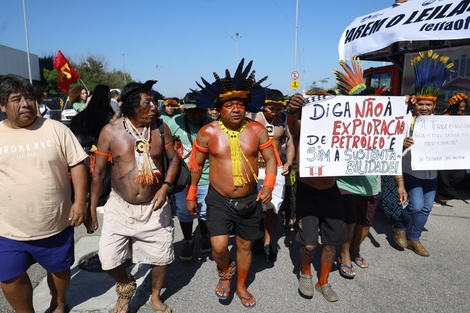 Protestas en Brasil por un desarrollo petrolero que podría afectar el río Amazonas