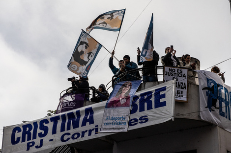 Marcha a Plaza de Mayo contra la condena a Cristina Kirchner
