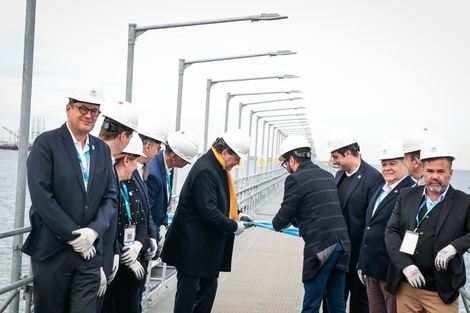 La primera etapa de la megaobra en Puerto Rosales quedó inaugurada.