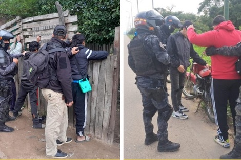 La Policía demoró a más de 230 personas en lo que va de este mes