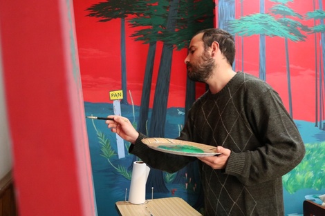 Estudió en la Escuela de Artes de Bahía Blanca, pero la vida fue también su escuela. (Fuente: Imagen web)