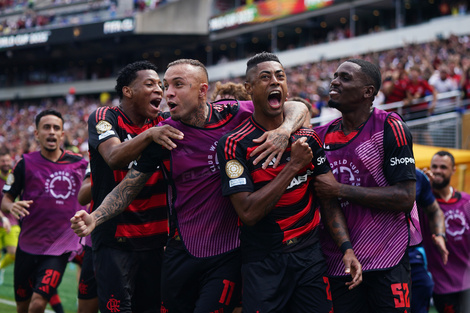 Los brasileños festejaron a lo grande