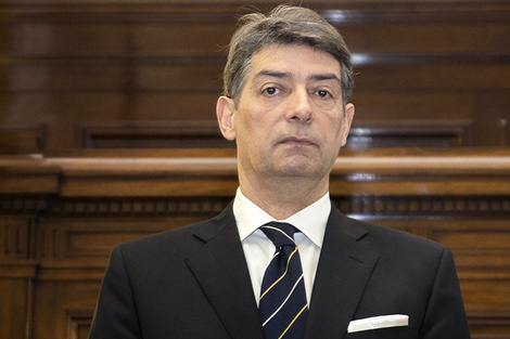 El presidente de la Corte Suprema, Horacio Rosatti, era el destinatario del vehículo oficial que Berruet intentó violentar en mayo de 2024.  