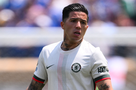 Enzo Fernández, capitán del Chelsea, ya tiene un gol en el Mundial de Clubes.
