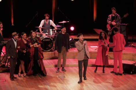 El grand finale, claro, fue con "Mi Buenos Aires querido"