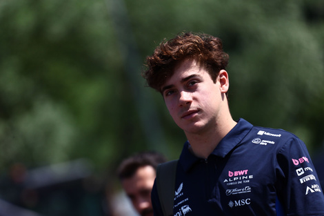 Franco Colapinto se prepara para el GP de Austria (Fuente: EFE)
