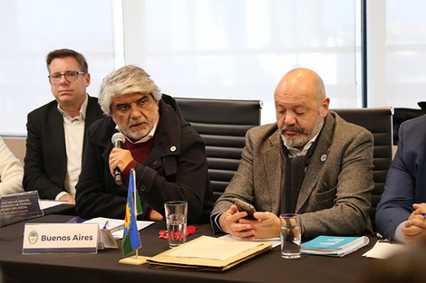 Walter Correa en el Consejo Federal del Trabajo. (Fuente: Prensa)