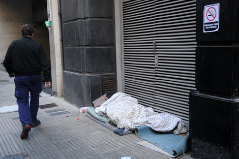 La cantidad de personas sin empleo ni ingresos creció sensiblemente (Fuente: Guadalupe Lombardo)