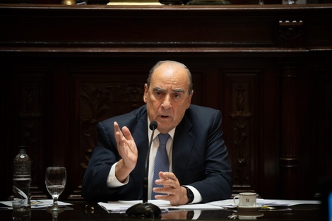 Guillermo Francos, jefe de Gabinete del gobierno.