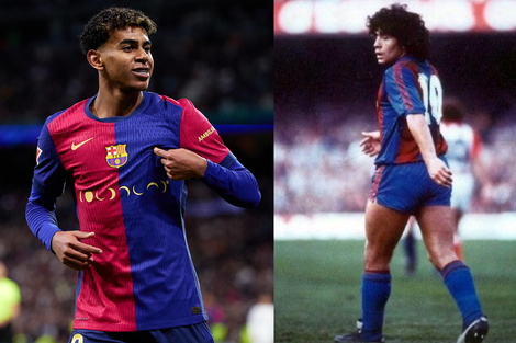 Lamine Yamal usará la "10" de Barcelona y evocó a Maradona