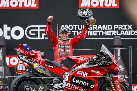 MotoGP: Marc Márquez ganó el GP de Países Bajos