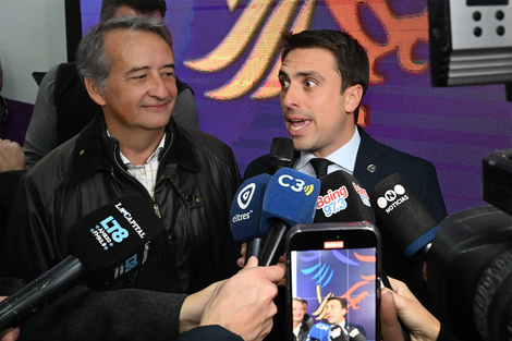 Aleart en tono de exitación en su bunker. (Fuente: Sebastián Granata)