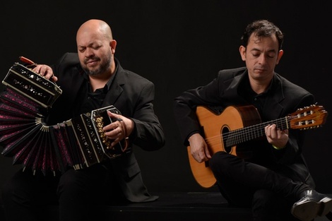  Juan “Pico” Núñez junto a su hermano Marcos “Chavo” Núñez forman el dúo ganador del Gardel. (Fuente: Archivo)