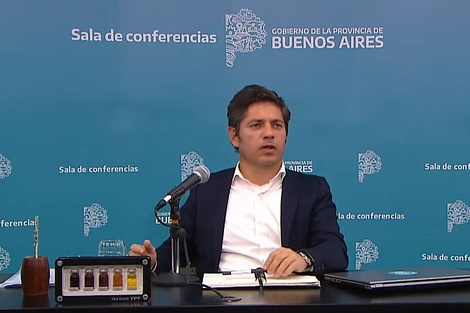 Conferencia de prensa de Axel Kicillof por la causa YPF: "Es una agresión a la soberanía argentina"