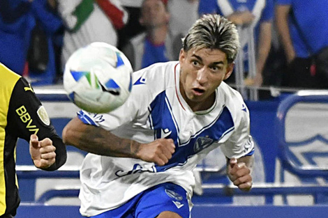 Carrizo tuvo un buen desempeño en Vélez (Fuente: Fotobaires)