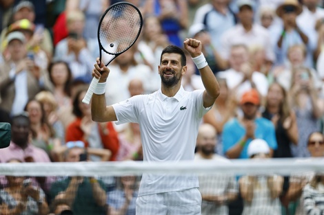 Djokovic se volvió centenario en Wimbledon
