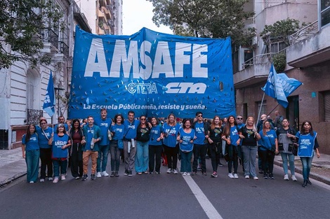 La nueva conducción de Amsafé Rosario reclamará en la Caja de Jubilaciones y en Iapos. (Fuente: Archivo)