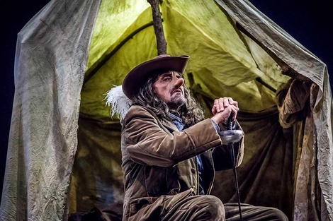 Goity decidió su vocación de actor al ver una versión de Cyrano a los 16 años. (Fuente: Carlos Furman)
