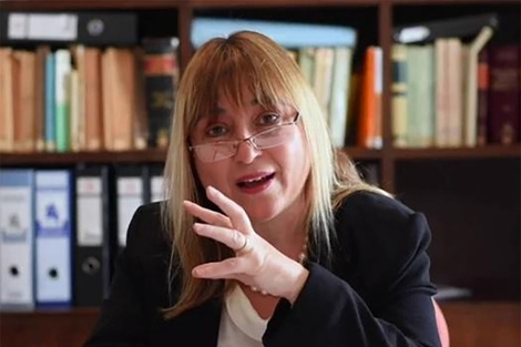 Estrella Moreno Robinson, titular del Servicio Público de la Defensa Penal.  (Fuente: Archivo Rosario12)