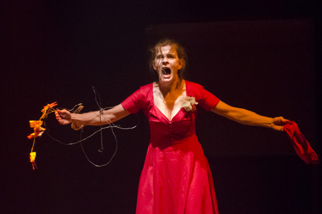Vilma Echeverría escribió e interpreta el unipersonal.  (Fuente: Imagen web)