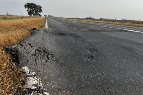 Nación dejó sin efecto la licitación para reparar la ruta nacional 33. (Fuente: Archivo)