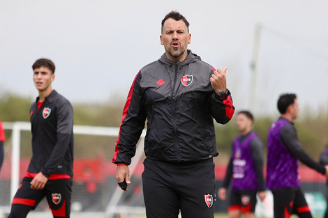 Fabbiani, técnico de NOB. (Fuente: PRENSA CANOB)