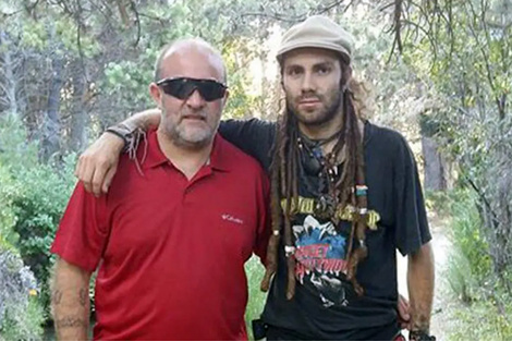 Sergio y Santiago Maldonado. (Fuente: Archivo)