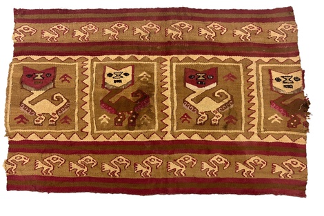 Perú declara patrimonio cultural a 18 textiles prehispánicos repatriados desde Italia 
