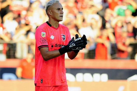 Keylor Navas fue el mejor jugador de Newell's en el anterior torneo. (Fuente: Fotobaires)
