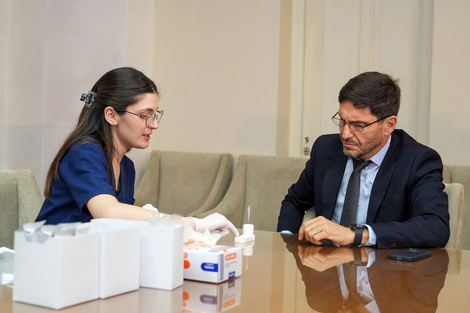 Pullaro prometió que no tendrán "ningún funcionario que consuma sustencias ilegales". (Fuente: Prensa Gobernación Santa Fe)