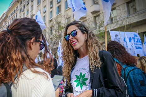 Alesia Abaigar sigue detenida bajo la acusación de atentado al orden público